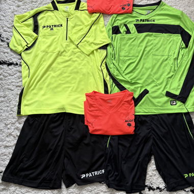 2 Football-Sets Patrick / Schiedsrichter