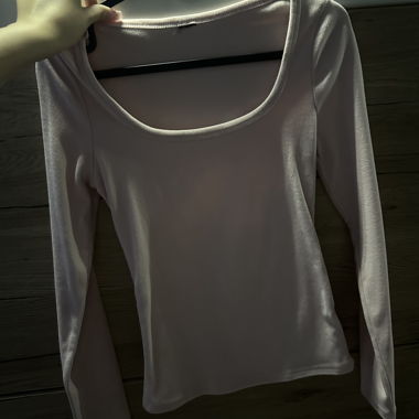 Top rosa lungo