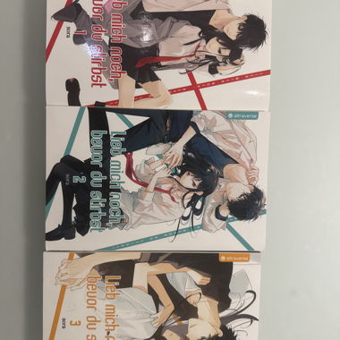 Manga Lieb mich noch, bevor du st*rbst vol. 1-3