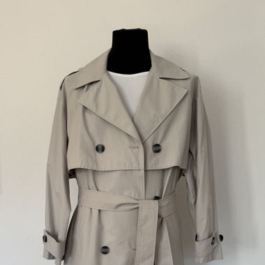 Trenchcoat stonegrey unisex