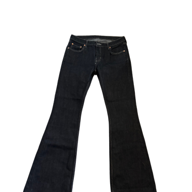 Weekday schwarze Schlagjeans