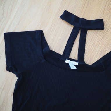 Top mit Choker