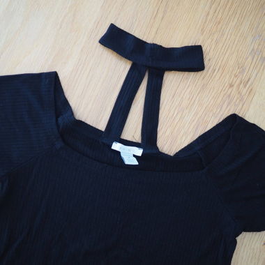 Top mit Choker