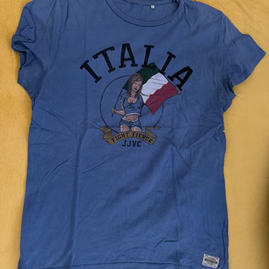 Italy T-Shirt blue, Size L