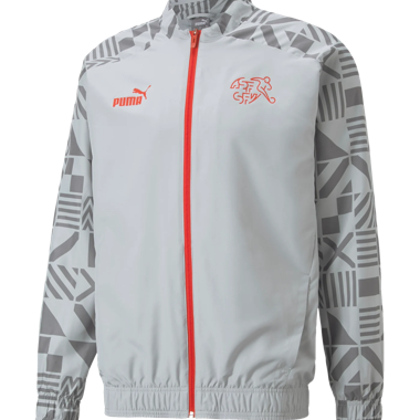 PUMA SUISSE PREMATCH JACKET WORLDCUP 2022