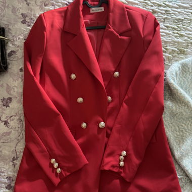 Blazer rosso
