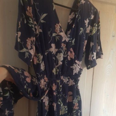 Dark Flower Romper