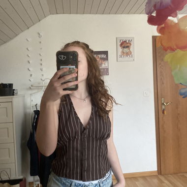 Rückenfreis Top