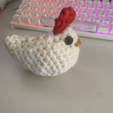 Petit poulet en crochet 