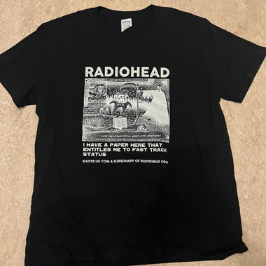 radiohead shirt