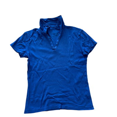 Blaues Poloshirt!