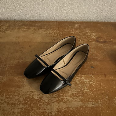 schwarze ballerinas