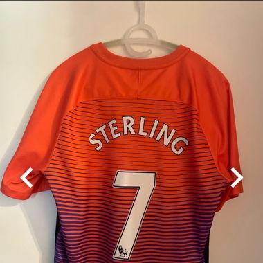 Originales Man City Trikot in Grösse L #Sterling