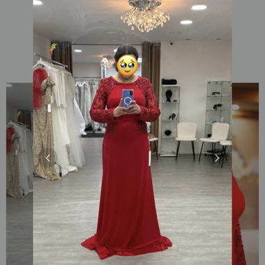 Robe de soirée rouge 