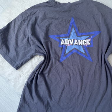 T-Shirt mit stern print hinten