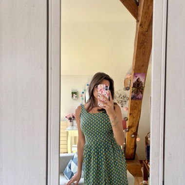 Robe motif graphique