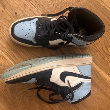 Air Jordan "blue chill", Grösse 39