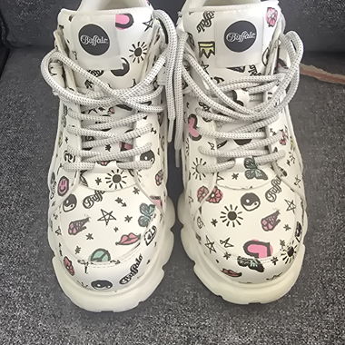 Printed Buffalo Sneakers