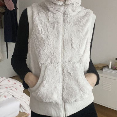 flauschiges gilet