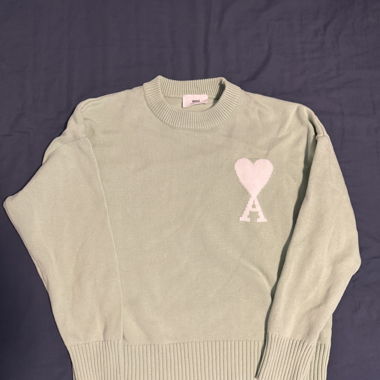 Ami Hoodie Grün Grösse XL