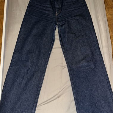 Navy blue jeans