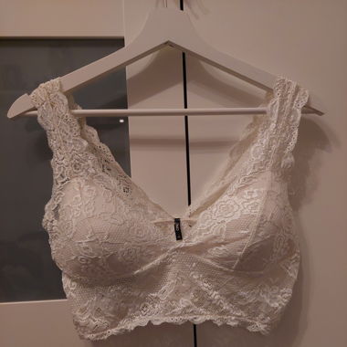 Spitzen Bustier weiss