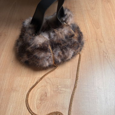 Faux Fur Mini Bag 