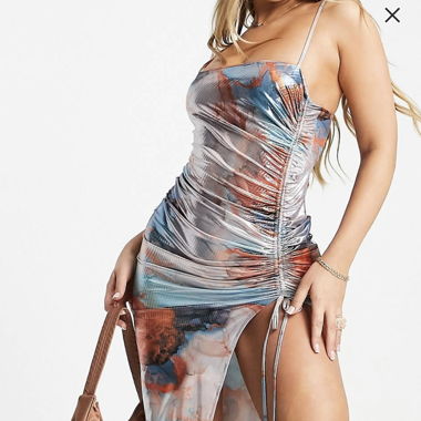 Asos kleid bunt