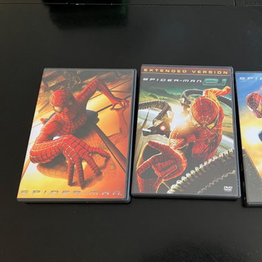 3 er- Set SPIDER-MAN-DVDs 