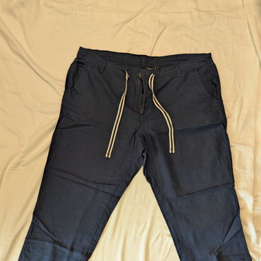 Pantalon casual Livergy Taille 48 marine