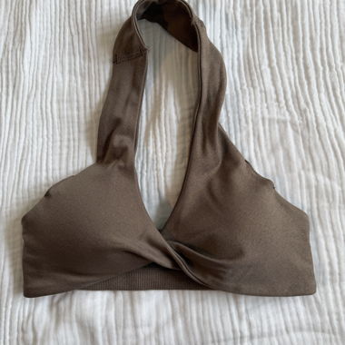 Teveo Signature Twisted Sport Reggiseno Mokka Taglia XS