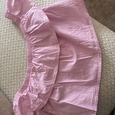 Gonna rosa in cotone