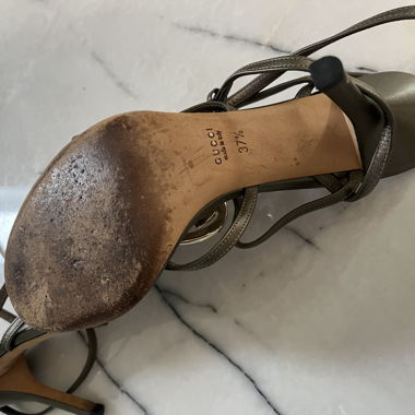 Gucci golden Shoes