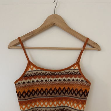 Boho style crop top 