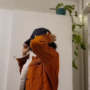 Vintage Corduroy sherpa jacket