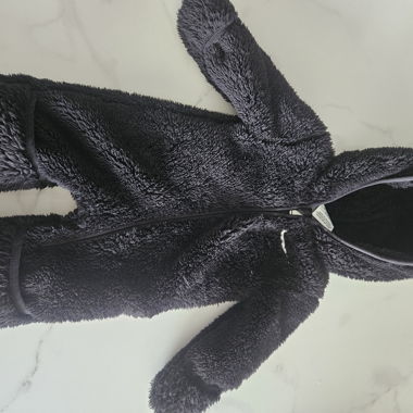 Black Nike Fleece Baby Jumpsuit