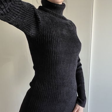Abito IRO collo alto super morbido, S