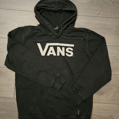 Felpa con cappuccio VANS nera