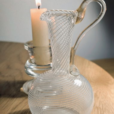 Pichet Miniature en Verre de Murano Soufflé à la Main – Années 1960