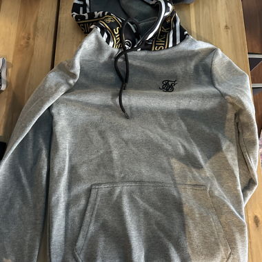 Felpa SikSilk Grigia XS