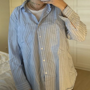 striped blouse