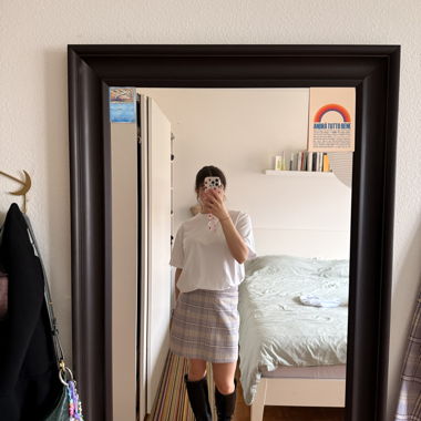 A LINE SKIRT