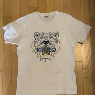T-shirt Kenzo blanc tigre M