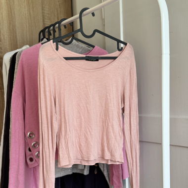 Dünner langarm Pullover 