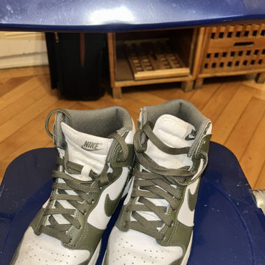 Nike Dunk High Green Kaki 