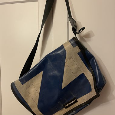 FREITAG blue messenger bag