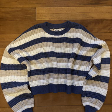 Hollister Striped Sweatshirt