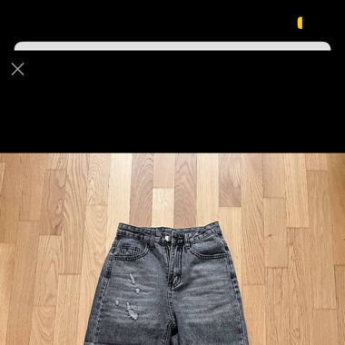 Dunkelgraue Hosen Straight Nr.32 (xxs - xs)