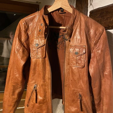 Leather jacket
