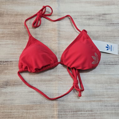 Adidas Bikini Top - XS - with Rhinestone Logo
